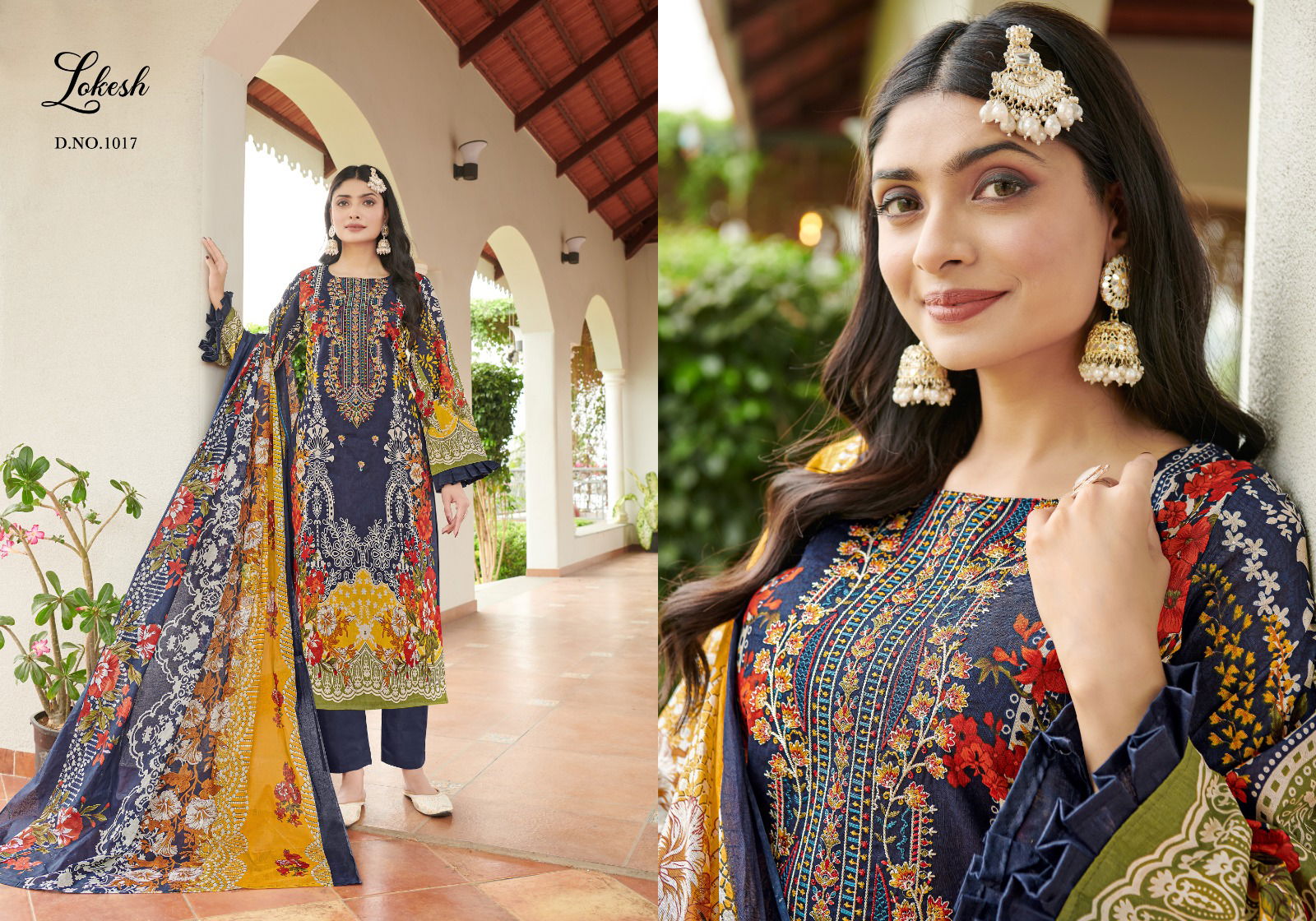 Muskan By Lokesh Cemric Cotton Printed Dress Material Exporters In India
